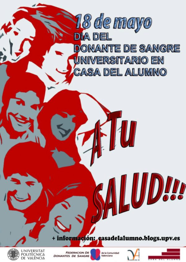 Cartel Día Donante UPV