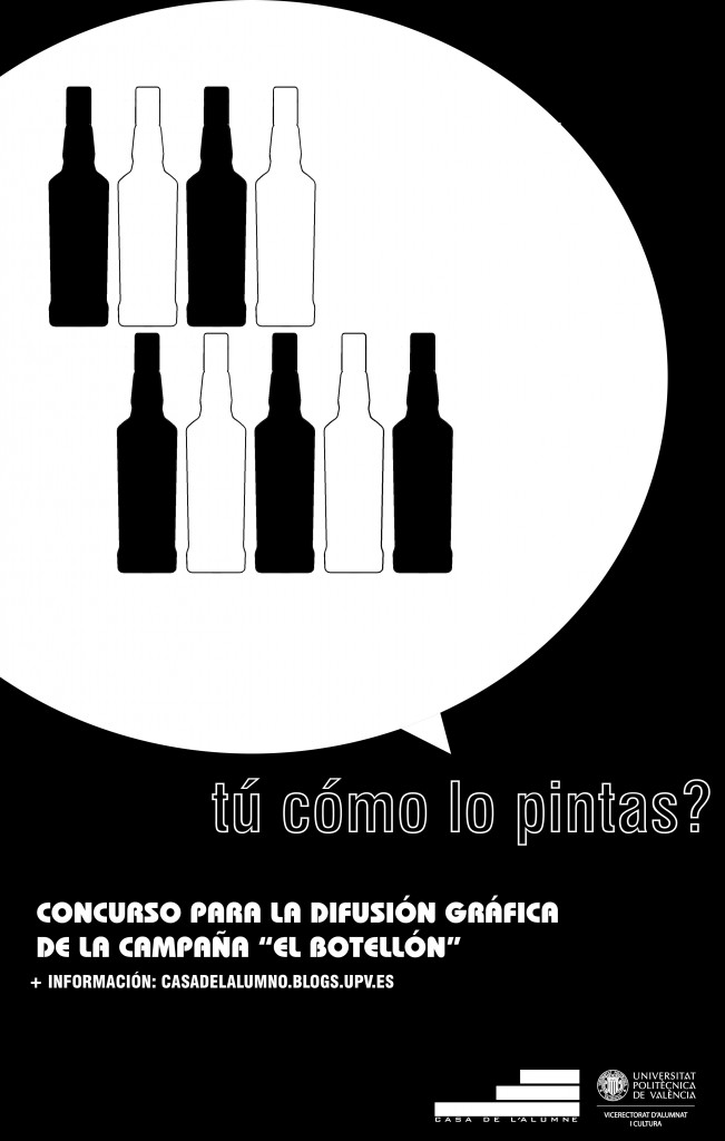 Cartell de la campanya El Botellón