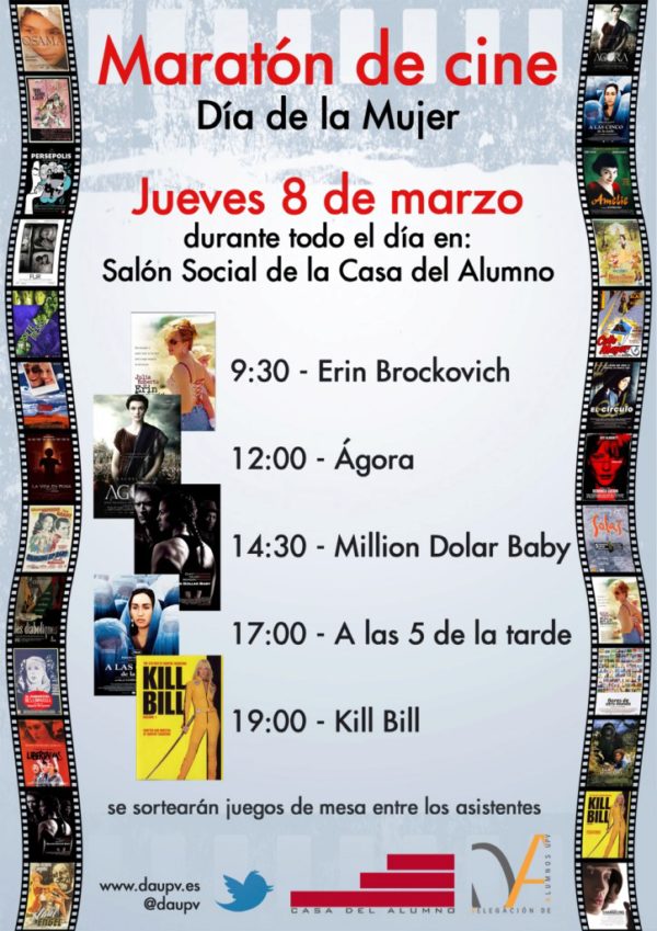 Peliculas Dia Mujer Casa del Alumno