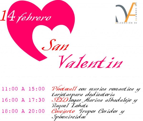 Actividades día de San Valentín