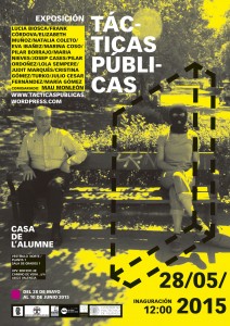 CARTEL TACTICAS PUBLICAS