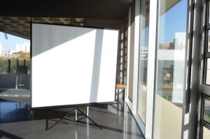 Pantalla de projector